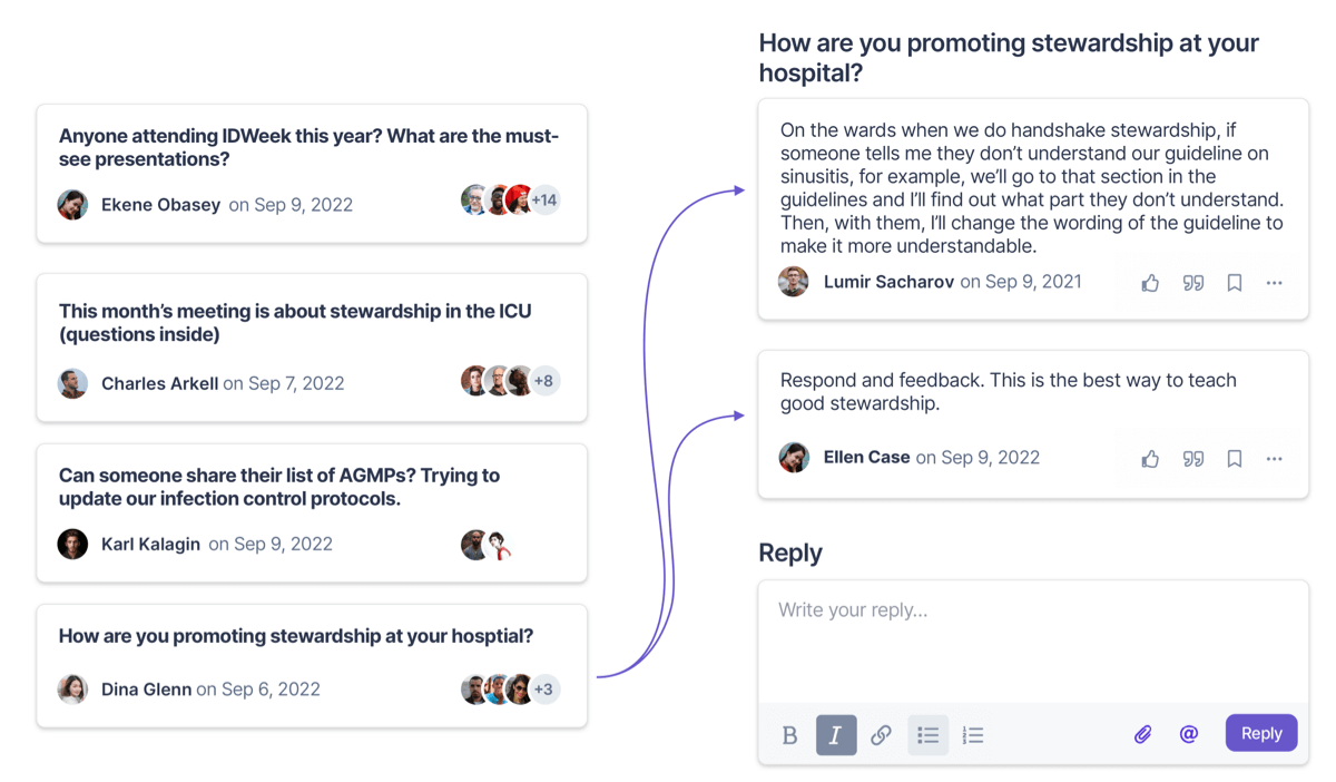 Firstline Community - Discussion Platform