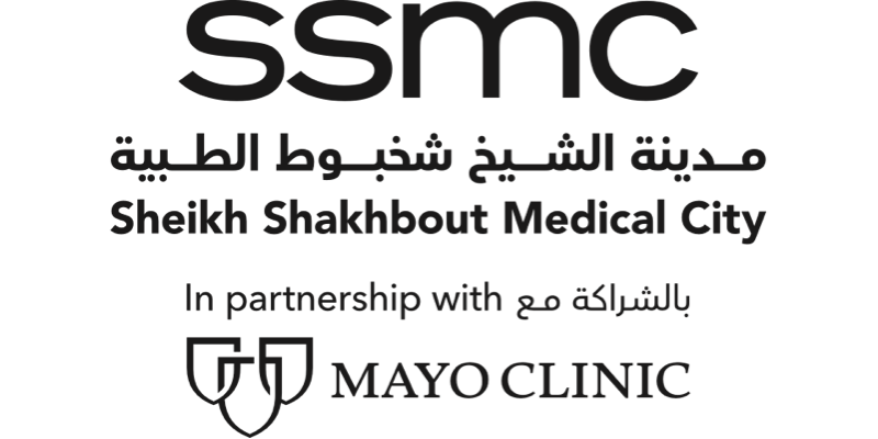 Sheikh Shakhbout Medical City logo